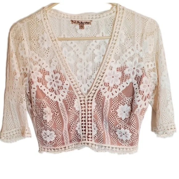 NWOT SET For Love and Lemons Florence Top and Skirt Set Sz S - Picture 4 of 11